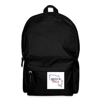 Karte von Costa Rica - Rucksack - Schwarz - Vorne