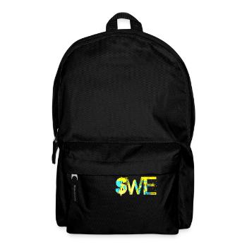 Schweden Schweden Flagge national norden skandinavia - Rucksack - Schwarz - Vorne