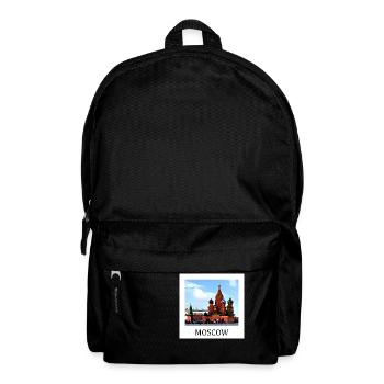 Moskau - Rucksack - Schwarz - Vorne