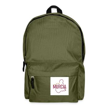 Karte der Region Murcia - Rucksack - Olivgrün - Vorne