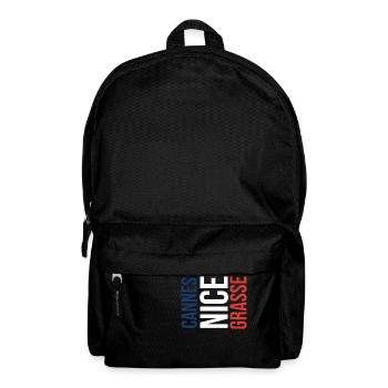 Triangel Cannes Nice Grasse - Rucksack - Schwarz - Vorne