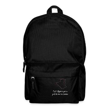 C est l Algérie qui a fait de moi un homme - Sac à dos - noir - Devant