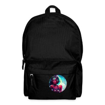 Colorful Abstract Woman Art - Rucksack - Schwarz - Vorne