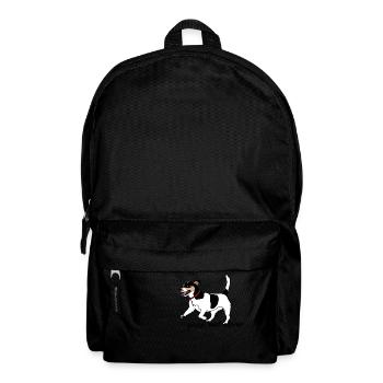 Hund - Rucksack - Schwarz - Vorne