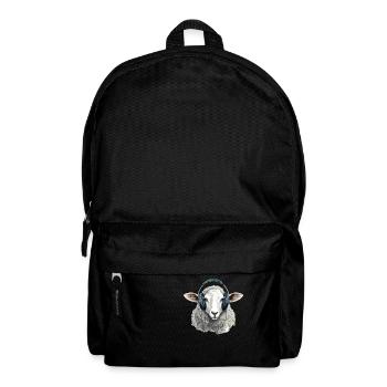 Kigo le mouton mélomane - Sac à dos - noir - Devant
