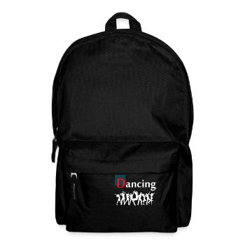 Dancing Dance Music - Rucksack - Schwarz - Vorne