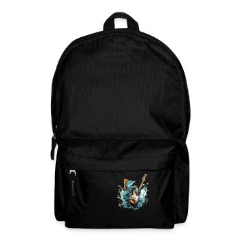 Zazo the fish guitarist - Backpack - black - Front