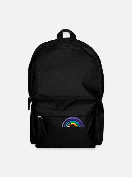 rainbow chakren - Rucksack - Schwarz