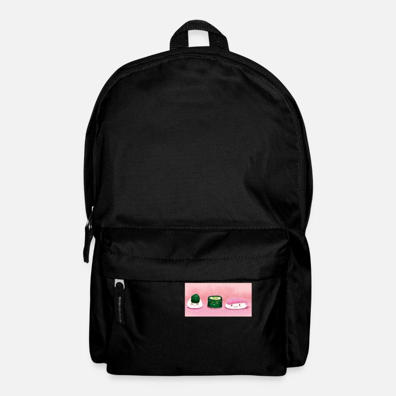 Sushi heureux - Sac à dos - noir