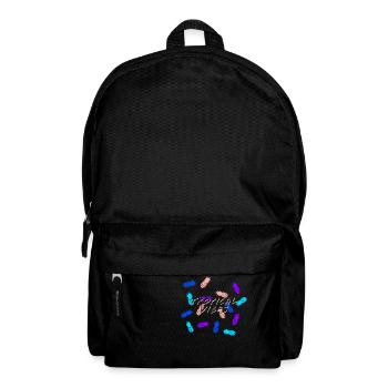 Summer time - Rucksack - Schwarz - Vorne