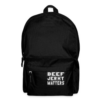 Beef Jerky Matters Meat Lover Dried Meat - Backpack - black - Front