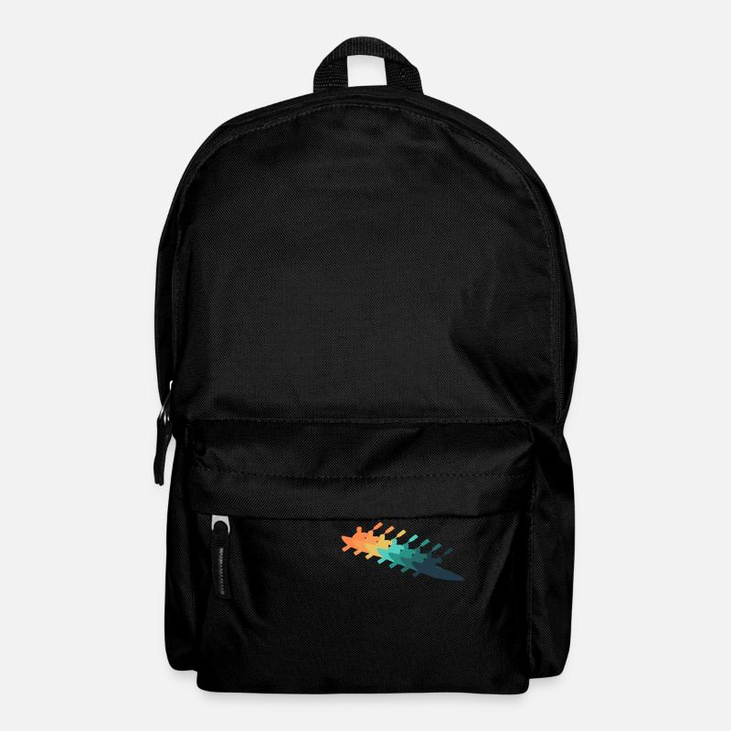 Retro kayak - Backpack - black