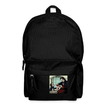 Comic style Vampire 2 - Rucksack - Schwarz - Vorne