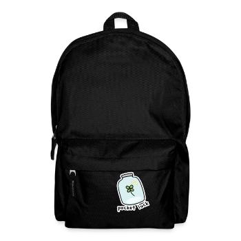 Poche chance, pot de chance - Sac à dos - noir - Devant