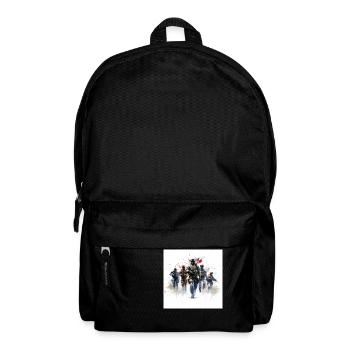 US Army gaming art - Rucksack - Schwarz - Vorne