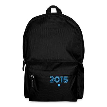 Born in 2015 boy - Backpack - black - Front