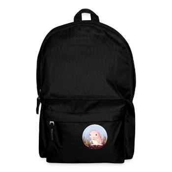 Axolotl - Rucksack - Schwarz - Vorne