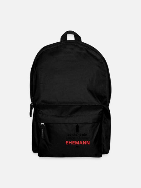Der perfekte Ehemann - Rucksack - Schwarz