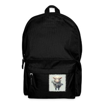 awesome animal design american farmer tshirts cool - Rucksack - Schwarz - Vorne
