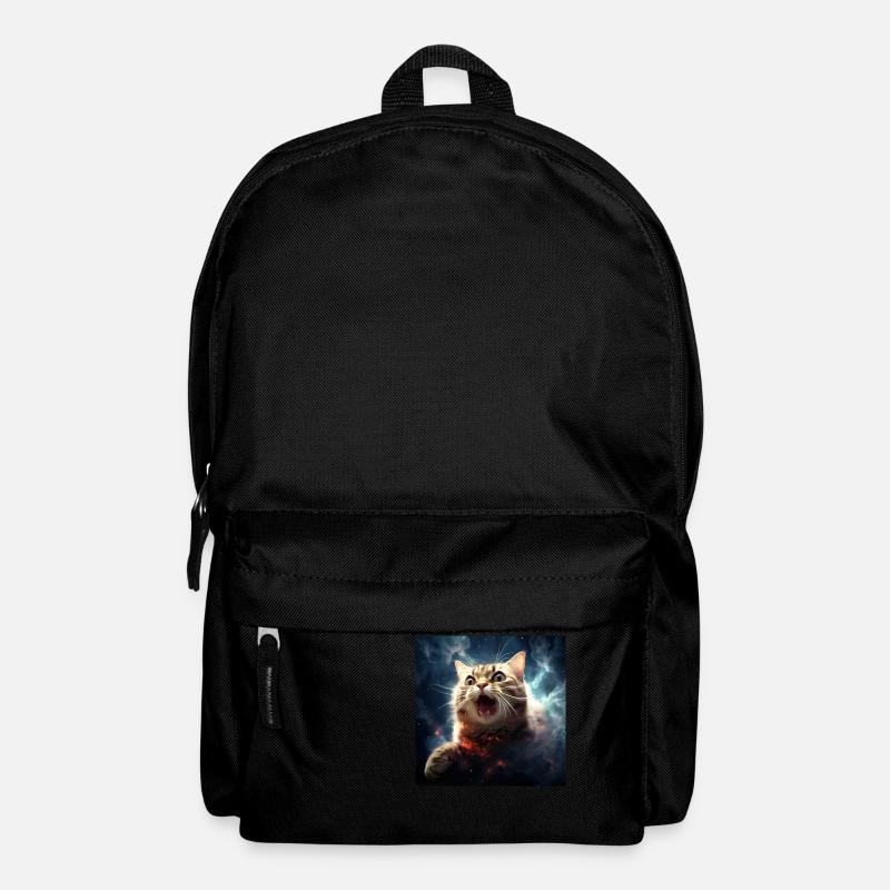 Galactic Cat Madness - Backpack - black