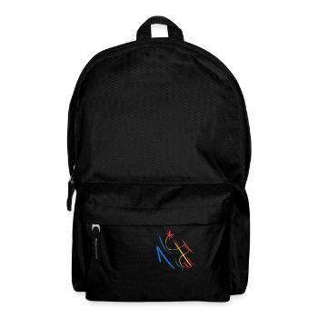 Lover of coloured abstraction - Backpack - black - Front