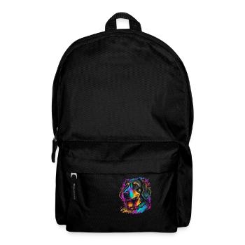 Bunter Hund - Rucksack - Schwarz - Vorne