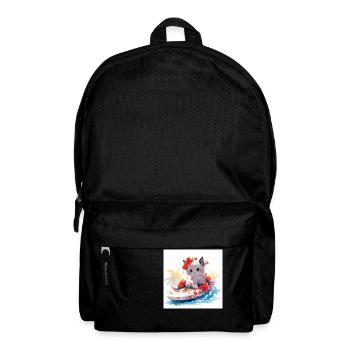 mikakujumi wake board kitten - Rucksack - Schwarz - Vorne
