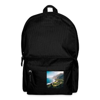 Tropical Island - Backpack - black - Front