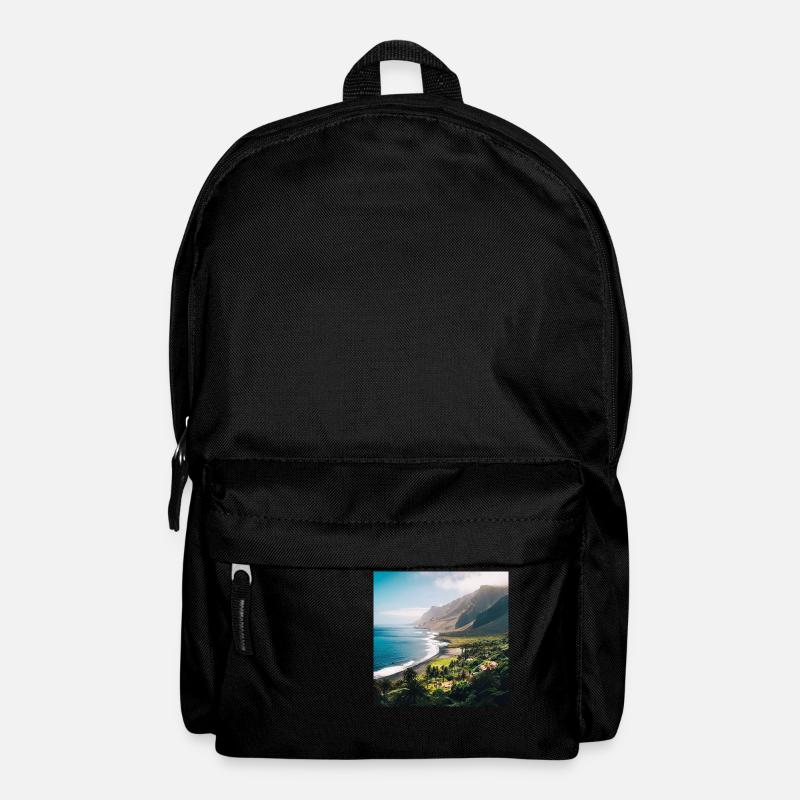 Tropical Island - Backpack - black