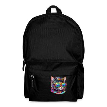 The coolest cat in the world - Backpack - black - Front