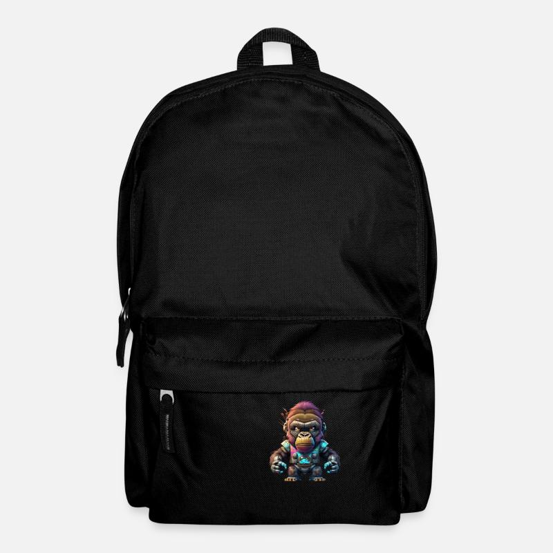 Robot Gorille - Sac à dos - noir