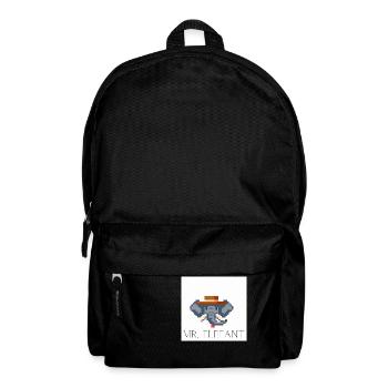 Mr Elefant - Rucksack - Schwarz - Vorne