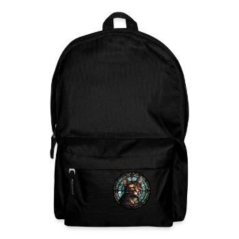 Brasilianische Kurzhaarkatzenrasse Aquarellglas - Rucksack - Schwarz - Vorne