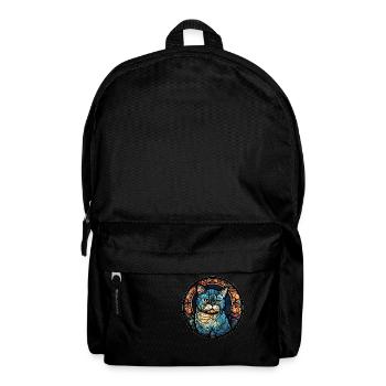Exotische Kurzhaarkatzenrasse Aquarellglas - Rucksack - Schwarz - Vorne
