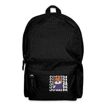 Shiba Inu Chien Sushi Japon Akita I Cadeau - Sac à dos - noir - Devant