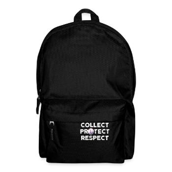 Collect Protect Respect Baseball cards - Rucksack - Schwarz - Vorne