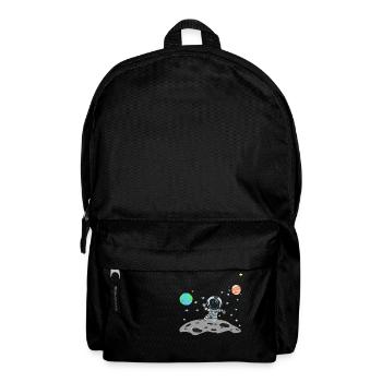grey astronaut - Backpack - black - Front