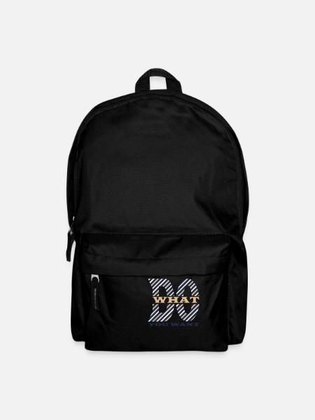 Mach, was du willst - Rucksack - Schwarz