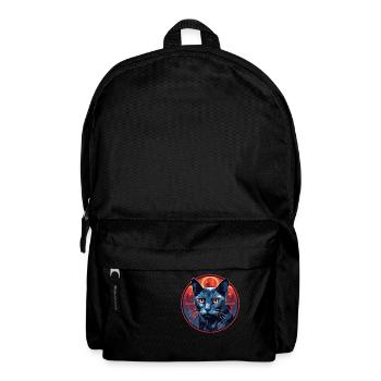Chat bleu russe - Sac à dos - noir - Devant