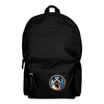 Siamese cat - Backpack - black - Front
