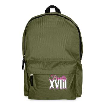 Finally XVIII 18 - Rucksack - Olivgrün - Vorne