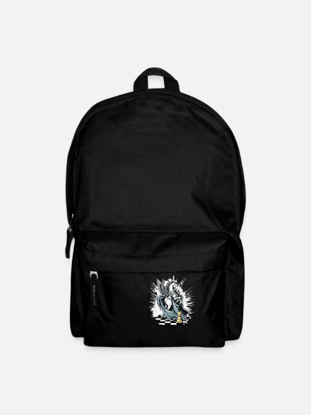 Le cavalier ailé n°2 - Sac à dos - noir