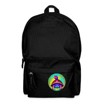 Schildkröte - Rucksack - Schwarz - Vorne