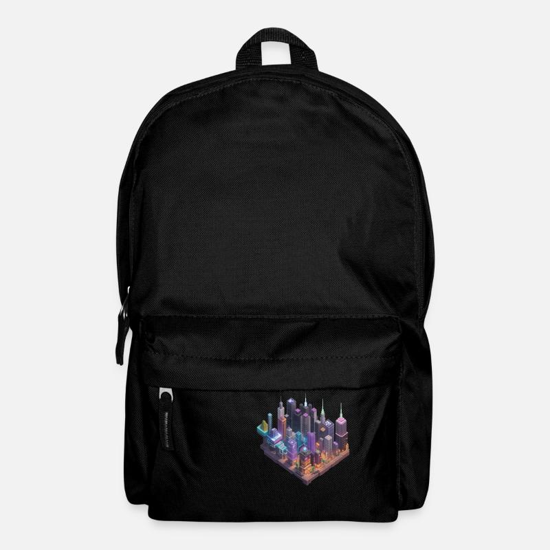 Voxel City - Backpack - black