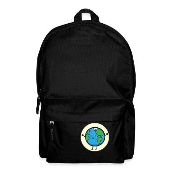 Terre heureuse - Sac à dos - noir - Devant