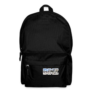 BINZ Schriftzug mit Motiv - Rucksack - Schwarz - Vorne