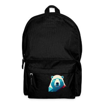 Polar bear - Backpack - black - Front