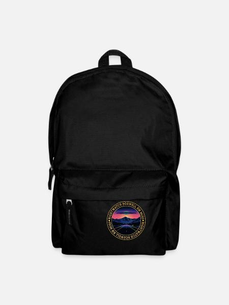 OVNI - Logo de Roswell Nightwatch - Sac à dos - noir