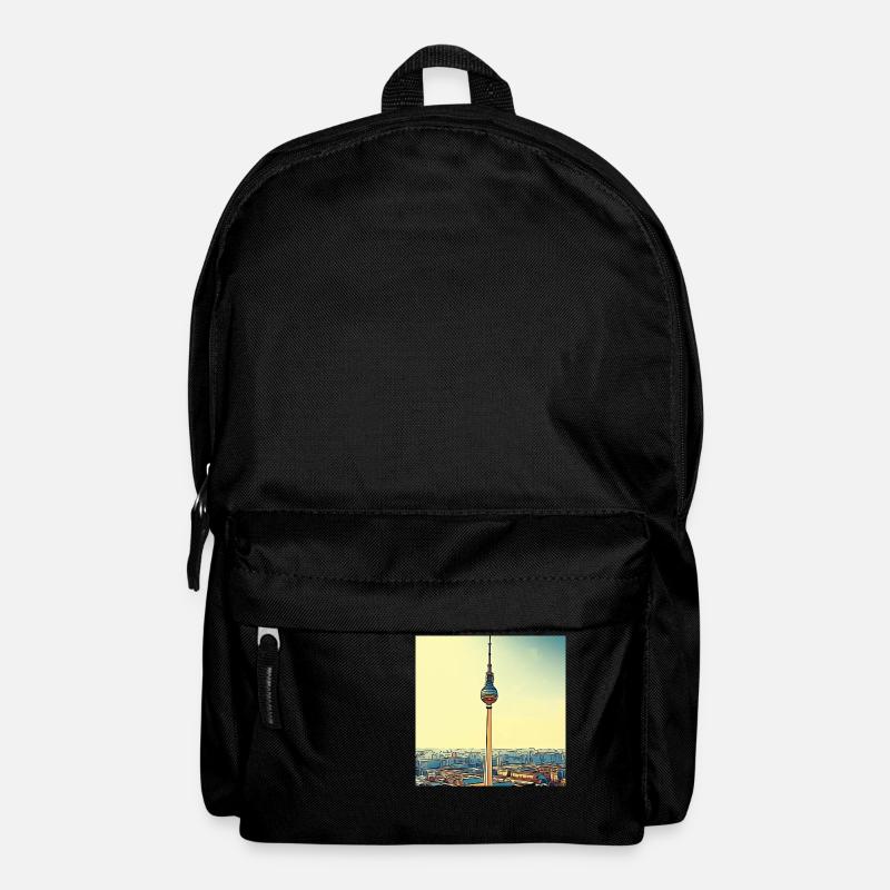 Berlin TV Tower - Backpack - black