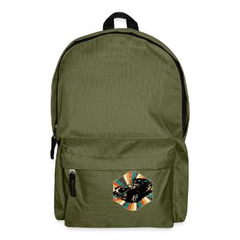 Oldtimer - Rucksack - Olivgrün - Vorne